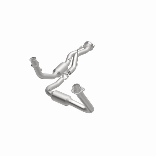 MagnaFlow Conv DF 05-06 Jeep Grand Cherokee 3.7L Y-Pipe Assy (49 State) - 24473 360 Degree Image Set