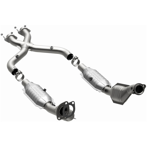 MagnaFlow Direct Fit Catalytic Converter Mustang 04 4.6L CA - 454018 Photo - Unmounted
