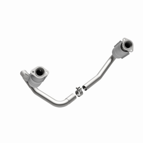 MagnaFlow Direct Fit Catalytic Conv 05-06 Dodge Dakota/2006 Mitsubishi Raider 3.7L Y-Pipe Assembly - 49462 360 Degree Image Set