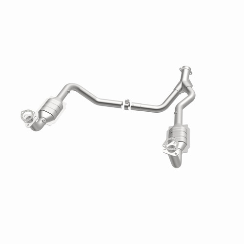 MagnaFlow DF Cat. Conv 95-99 Range Rover 4.0/4.6L GEMS Y-Pipe Assembly *NOT FOR SALE IN CALIFORNIA* - 93694 360 Degree Image Set