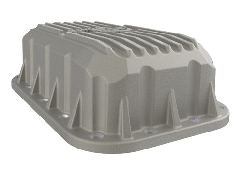 aFe POWER Street Series Engine Oil Pan Raw w/ Machined Fins Jeep Wrangler (JK) 12-18 V6-3.6L - 46-71450A Photo - Unmounted
