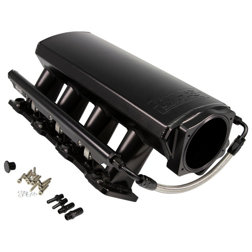 Fast Intake Manifold, Rhs Sheet Met Al, Ls Cathedral Port, Black W/ Fuel Rail Kit - 10902 Photo - lifestyle view