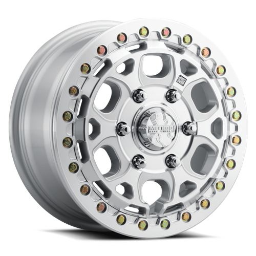 Method MR416 Beadlock 15x7 / 6x5.5 / 74mm Offset / 78.30mm Bore - Machined Clear Coat Wheel - MR41657060366B Photo - Primary