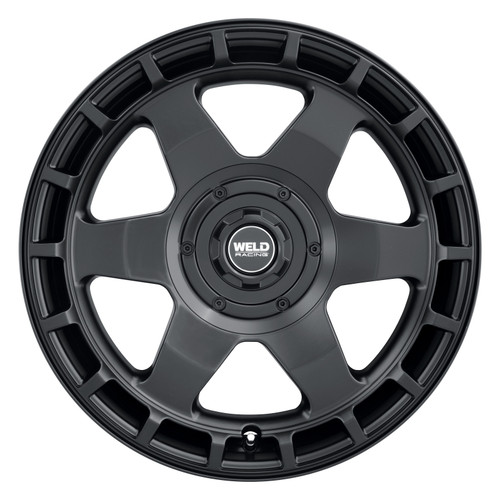 Weld Off-Road Ridge 20x9 - 5x127 / 5x139.7 BP - ET0 - 87.1mm CB - Satin Black Wheel - W14809057500 Photo - Primary