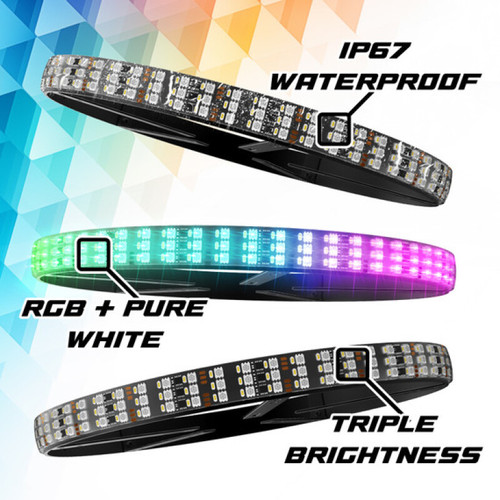 XKGlow XKmax 4x15in PRO RGBW Wheel Ring App Control Light Kit - MX-WHEEL-KITD User 1