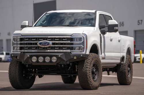 ADD 2023+ Ford F-250/350 Super Duty Bomber Front Bumper - F810014110103 Photo - Mounted