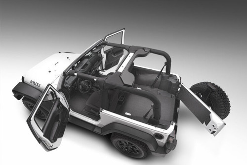 Husky Liners 11-17 Jeep Wrangler JK 2dr (Incl. TG & Tub Liner) Guardian Impact Jeep Liner - HBTJK11R2 Photo - Primary