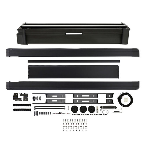 Westin 20-26 GM Silverado/Sierra 2500/3500 6.5ft Bed Electric Retractable Tonneau Cover - Black - 19-53995 Photo - Close Up