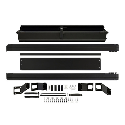 Westin 17-26 Ford F-250/F-350/F-450/F-550 SD 6ft 10in Bed Manual Retractable Tonneau Cover - Black - 19-61005 Photo - Close Up