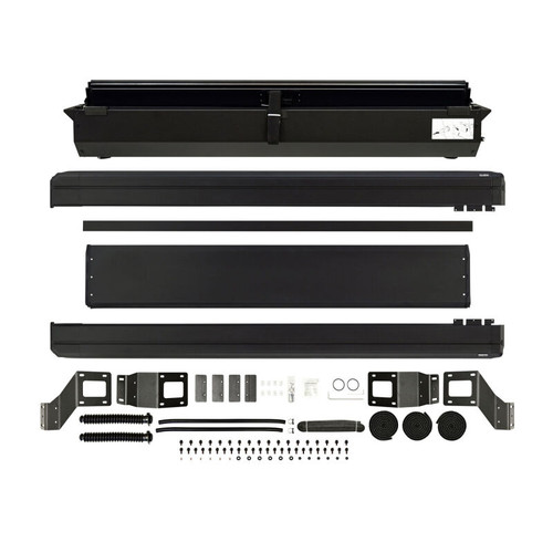 Westin 15-26 Ford F-150 / 22-26 Ford F-150 Lightning 5ft 5in Bed Manual Retractable Tonneau Cover - 19-64625 Photo - Close Up
