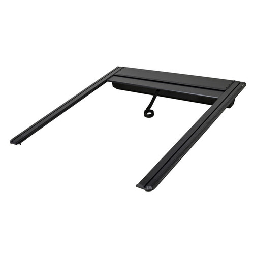 Westin 19-26 GM Silverado/Sierra 1500 5ft 8in Bed Manual Retractable Tonneau Cover - Black - 19-64745 Photo - Close Up