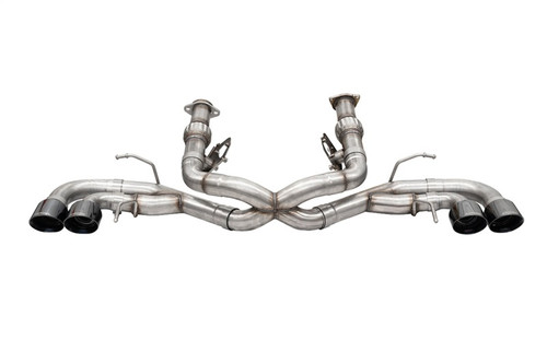 Corsa 2020-25 Corvette C8 3in Xtreme Cat-Back Exhaust 4.5in Black Quad Tips - Deletes stock AFMValve - 21104BLK Photo - Primary