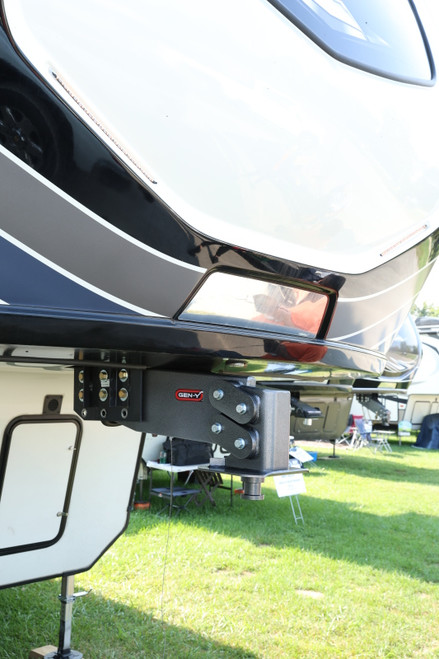 Gen-Y Executive Torsion-Flex 5th Wheel King Pin Box (3.5K-6.5K PW Range 30K Towing) - Fits Rhino - GH-8071 Photo - lifestyle view