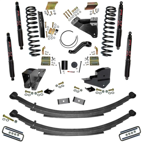 Skyjacker 6In SYS 23 F250 4WD GAS W/BLK - F23601KS-B Photo - Primary