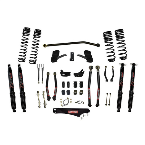 Skyjacker 6In JK 4DR LT LA KT W/BLKMAX - JK60LKLT-SX-B Photo - Primary