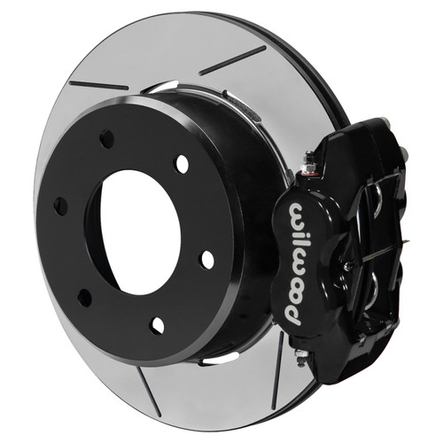 Wilwood 71-91 Chevy Blazer Forged Dynalite Rear Brake Kit w/ 12.19in Slotted Rotor - Black - 140-18158 Photo - Primary