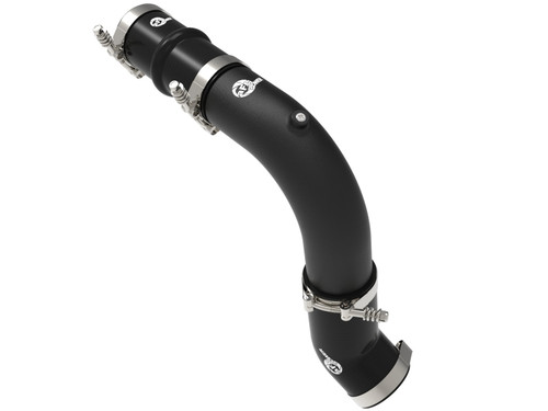 aFe BladeRunner 3in Aluminum Hot Charge Pipe BlackRAM Diesel Trucks 25-26 L6-6.7L (td) - 46-20818-B Photo - Primary
