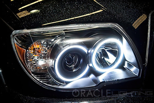 Oracle 06-09 Toyota 4Runner LED Headlight Halo Kit - Red - 2555-003 Photo - lifestyle view