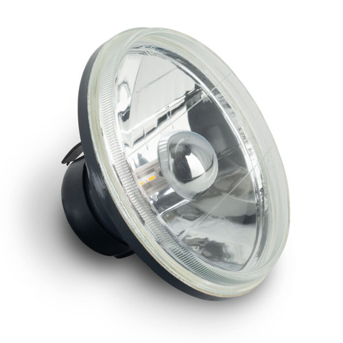 Oracle 7in Sealed Beam Glass Lens Headlight  Non-Halo-Compatible with H4 LED Bulbs - 6905-504 User 1