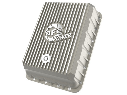 aFe POWER Street Series Transmission Pan Raw w/ Machined Fins RAM 3500 13-24 (AS69RC Transmission) - 46-71500A Photo - Primary