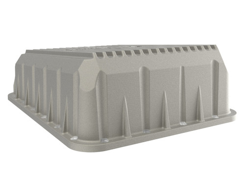 aFe POWER Street Series Transmission Pan Raw w/ Machined Fins RAM 3500 13-24 (AS69RC Transmission) - 46-71500A Photo - Unmounted