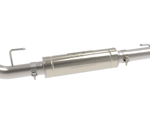 aFe Vulcan Series 3in Stainless Rear-Side Exit Exhaust Sys Black Ford Ranger Raptor 22-26 L4-2.0L - 49-33156-B Photo - Unmounted