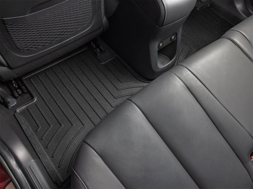 WeatherTech 22-24 Hyundai Ioniq 5 2nd Row Rear FloorLiner HP - Black - 4417202IM Photo - Primary