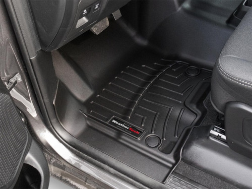 WeatherTech 25-25 Dodge Ram Truck 1500 1st Row Front FloorLiner-Over The Hump - Black - 4418911 Photo - Mounted