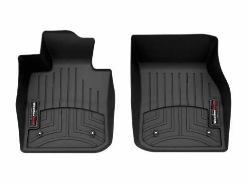 WeatherTech 25-25 MINI Hardtop 1st Row Front FloorLiner - Black - 4419131 Photo - Primary