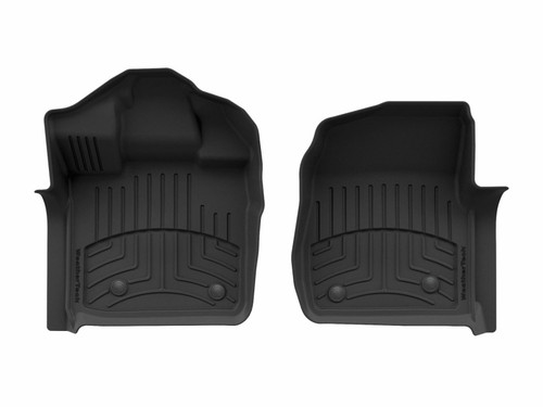 WeatherTech 15-20 Ford F-150 1st Row Front FloorLiner HP for Vinyl Floor - Black - 449521VIM Photo - Primary