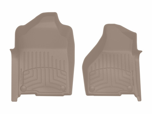 WeatherTech 19-26 Dodge Ram Truck 1st Row Front FloorLiner HP - Tan - 4515801IM Photo - Primary