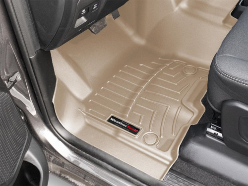 WeatherTech 25-25 Dodge Ram Truck 1500 1st Row Front FloorLiner-Over The Hump - Tan - 4518911 Photo - Mounted