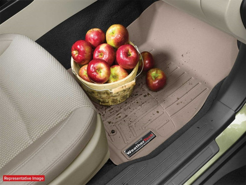 WeatherTech 25-26 Toyota 4Runner 3rd Row Rear FloorLiner - Tan - 4519193 Photo - Mounted