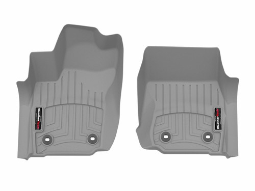 WeatherTech 24-26 Toyota Tacoma 1st Row Front FloorLiner - Grey - 4618461 Photo - Primary