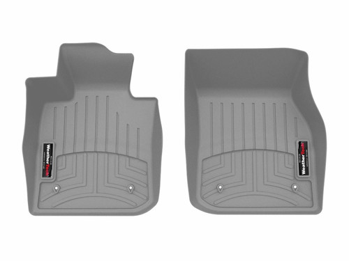 WeatherTech 25-25 MINI Hardtop 1st Row Front FloorLiner - Grey - 4619131 Photo - Primary