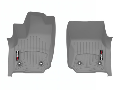WeatherTech 25-26 Toyota 4Runner 1st Row Front FloorLiner - Grey - 4619191 Photo - Primary