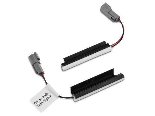 Raxiom 15-17 Ford Mustang GT Axial Series Hood Mount LED Turn Signal Kit- Red - 390344 Photo - Primary
