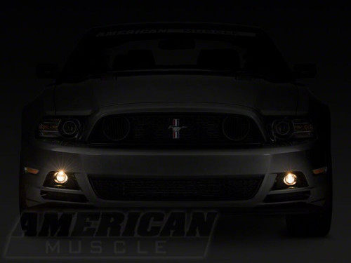Raxiom 13-14 Ford Mustang GT Lower Valance Fog Lights - 68128 Photo - Close Up