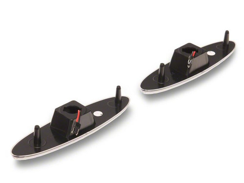 Raxiom 97-04 Chevrolet Corvette C5 Axial Series LED Rear Side Markers- Clear - CV4594 Photo - Close Up