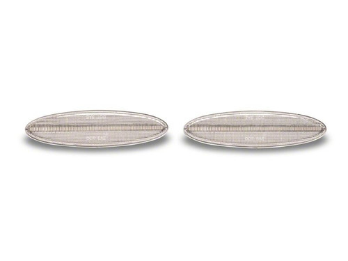 Raxiom 97-04 Chevrolet Corvette C5 Axial Series LED Rear Side Markers- Clear - CV4594 Photo - Close Up