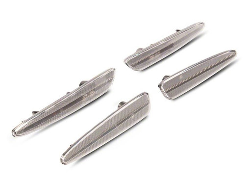 Raxiom 05-13 Chevrolet Corvette C6 Axial Series LED Side Markers- Clear - CV4599 Photo - Primary