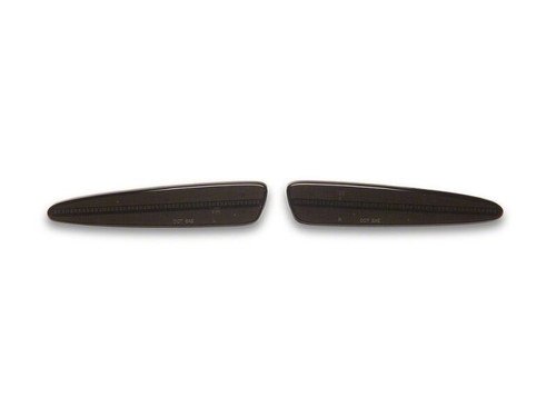 Raxiom 05-13 Chevrolet Corvette C6 Axial Series LED Side Markers- Smoked - CV4601 Photo - Close Up