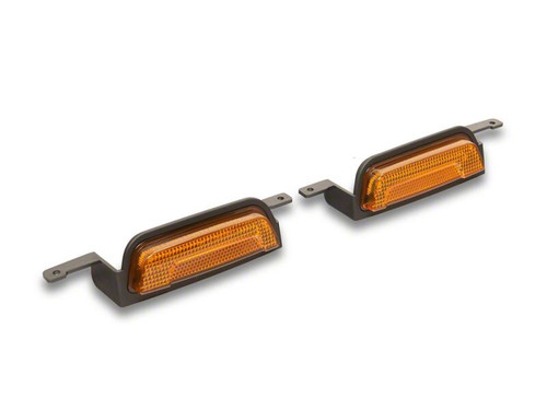 Raxiom 21-26 Ford Bronco LED Halo Headlights with White Backlight- Black Housing- Clear Lens - FB48240 Photo - Close Up