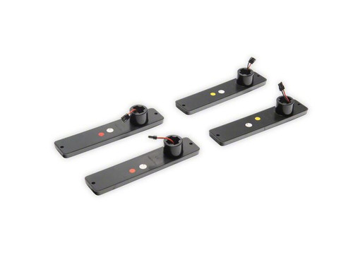 Raxiom 76-86 Jeep CJ7 Axial Series LED Side Marker Lamps- Smoked- Front and Rear - J194503 Photo - Close Up