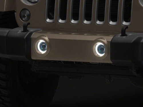 Raxiom 07-18 Jeep Wrangler JK LED Fog Lights with Amber Turn Signals - J238997 Photo - Close Up