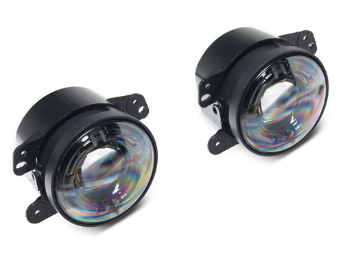 Raxiom 07-18 Jeep Wrangler JK V2 LED Fog Lights with Amber Turn Signals - J238998 Photo - Primary