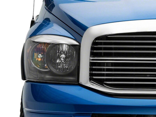 Raxiom 06-08 Dodge RAM 1500 Axial Series Euro Headlights- Black Housing- Clear Lens - R110144 Photo - Close Up