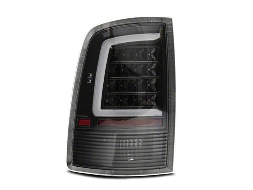 Raxiom 09-18 Dodge RAM 1500 Axial Series LED Tail Lights- Black Housing- Clear Lens - R113541 Photo - Close Up