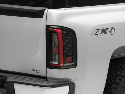 Raxiom 07-13 Chevrolet Silverado 1500 G2 LED Tail Lights- Black Housing- Smoked Lens - S112739 Photo - Close Up