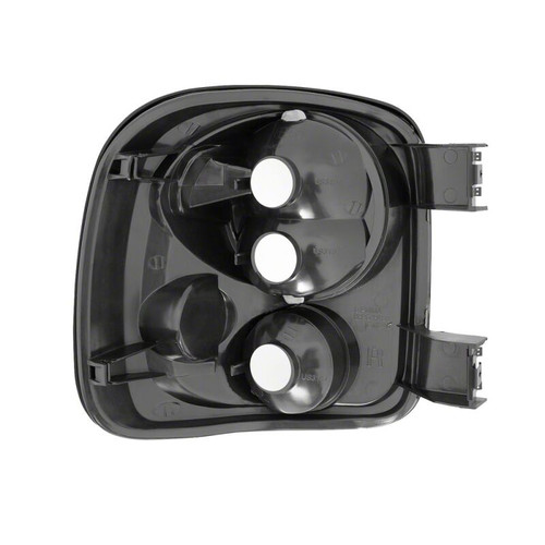 Raxiom 99-02 Chevrolet Silverado 1500 Stepside Axial Series Tail Lights- Black- Smoked Lens - S112741 Photo - Close Up